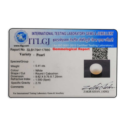 Fresh Water Pearl (Moti) 5.41 Carat