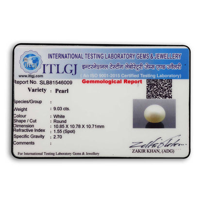 South Sea Pearl (Moti) 9.03 Carat