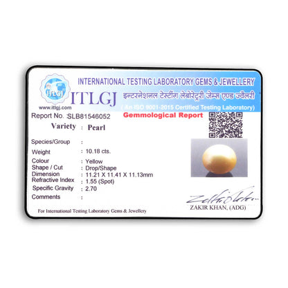 South Sea Pearl (Moti) 10.18 Carat