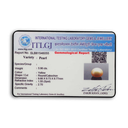 South Sea Pearl (Moti) 5.96 Carat