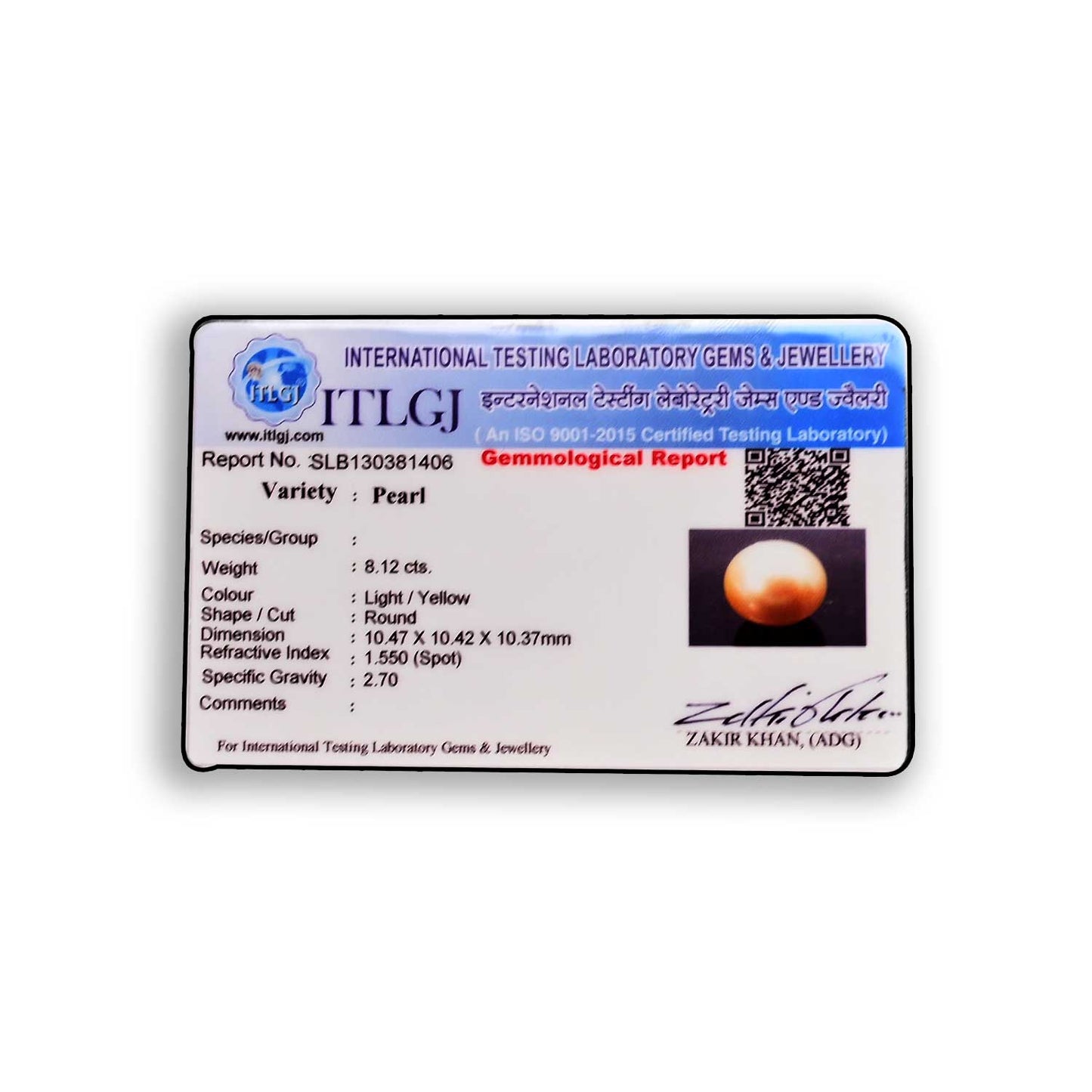South Sea Pearl (Moti) 8.12 Carat