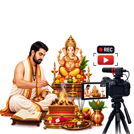 Vedic Pooja With Video (+2 Day)