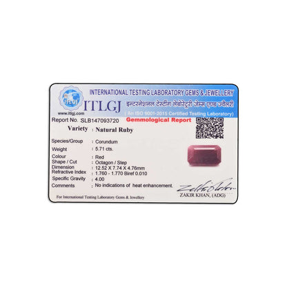 Ruby 5.71 Carat