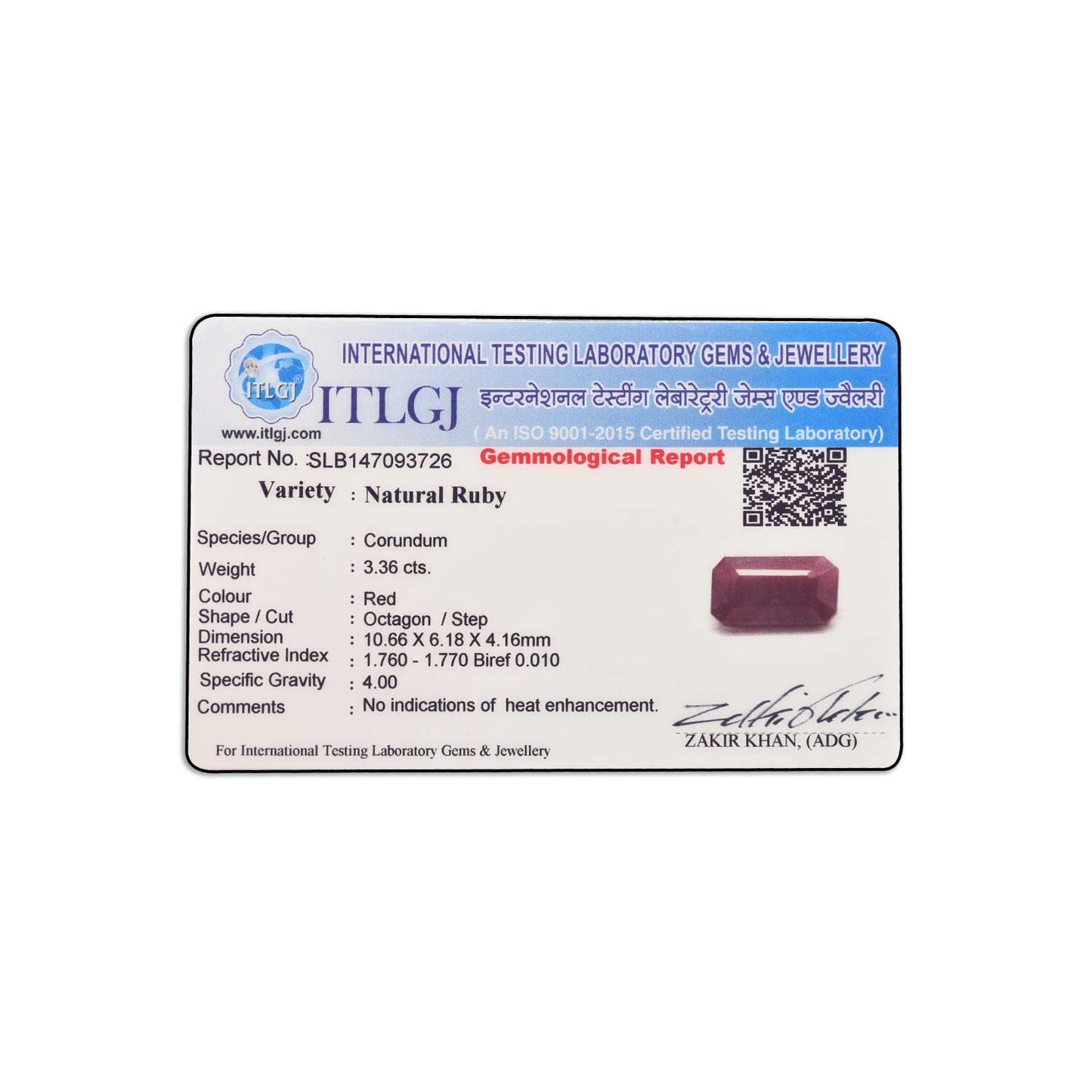 Ruby 3.36 Carat