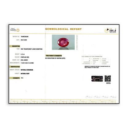 Mozambique Ruby 5.13 Carat