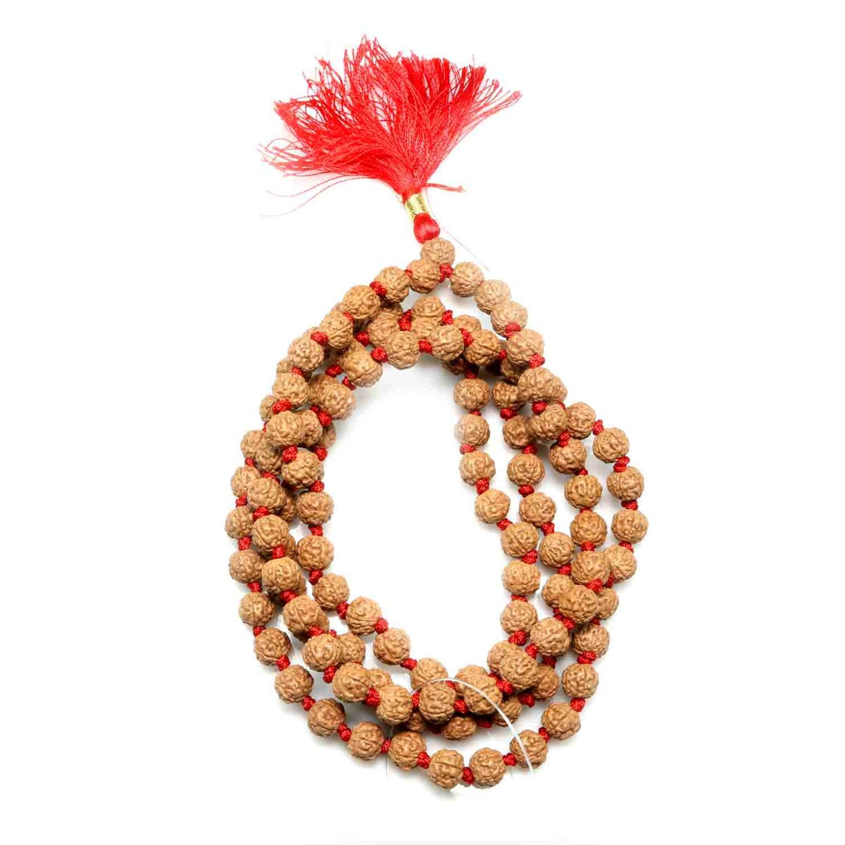 5 Mukhi Rudraksha Mala (108+1 Beads)