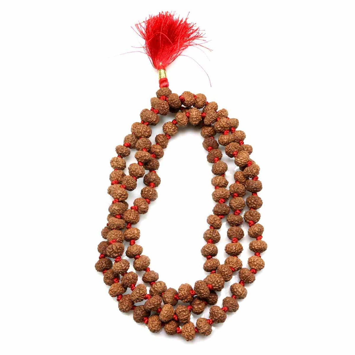7 Mukhi Rudraksha Mala (Indonesia) (108+1 Beads) GJSPC Certified