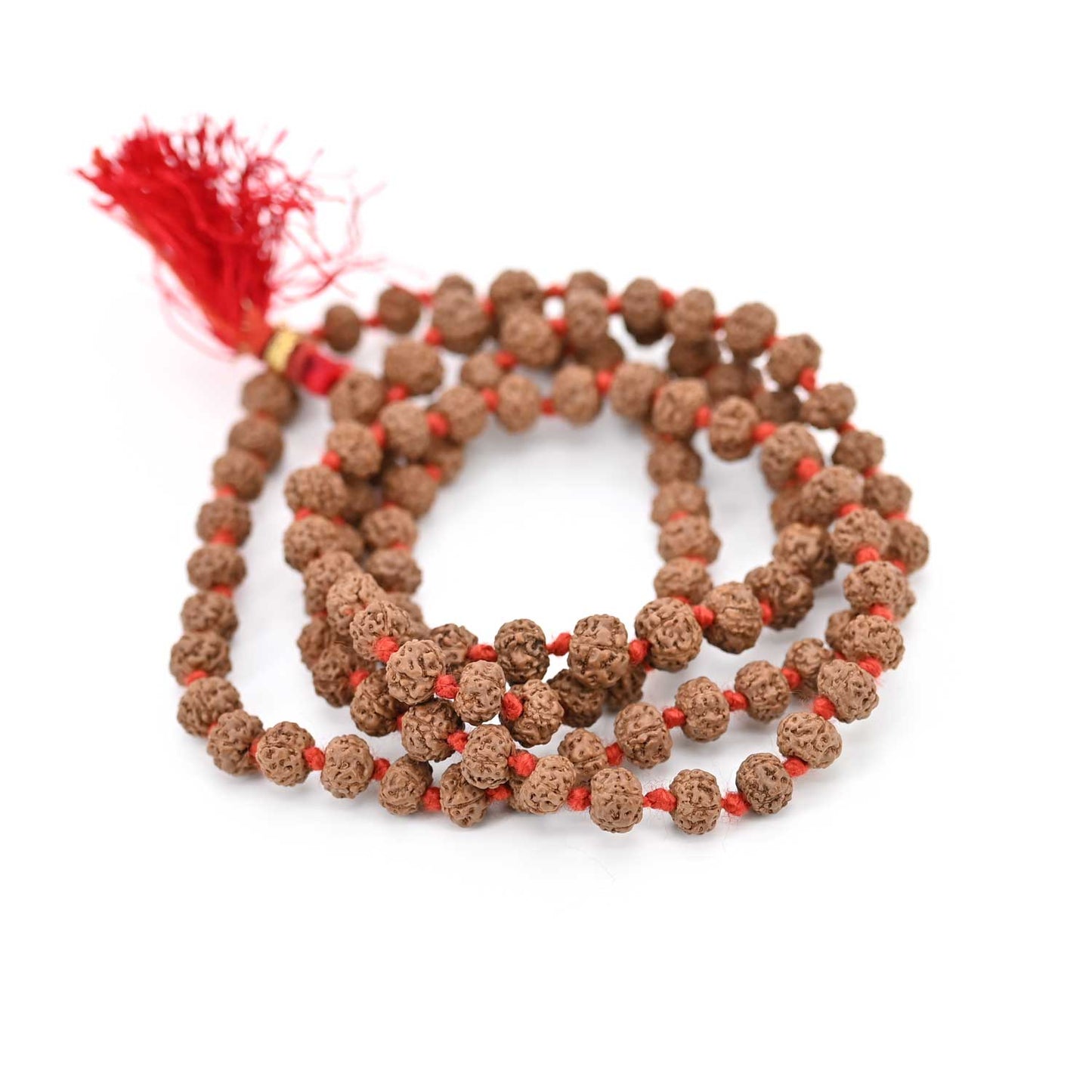 5 Mukhi Rudraksha Mala (Indonesia) (108+1 Beads) GJSPC Certified 5.50-6.00 M.M.
