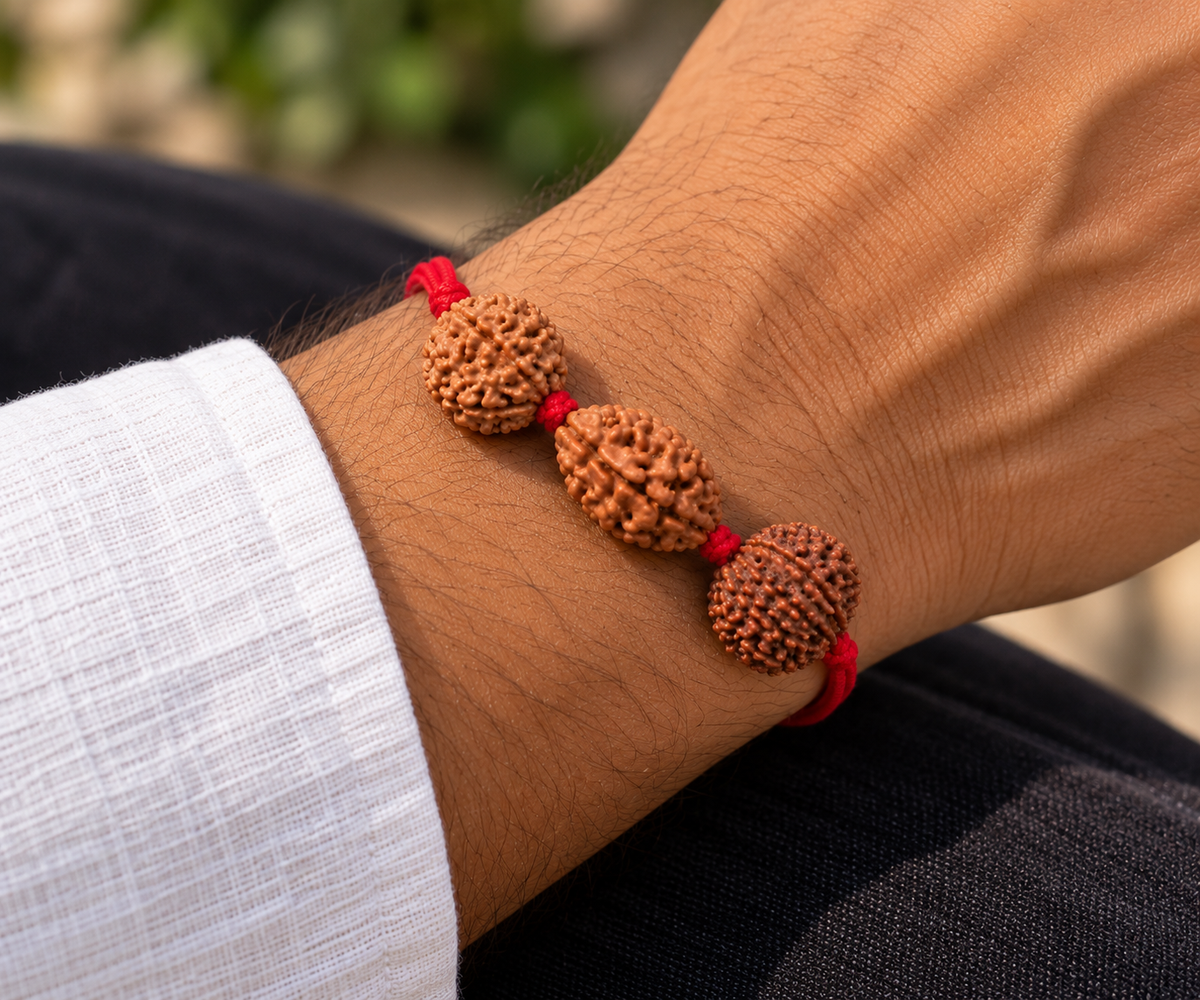 Maha Durga Kavach - 2, 9 & 7 Mukhi Rudraksha