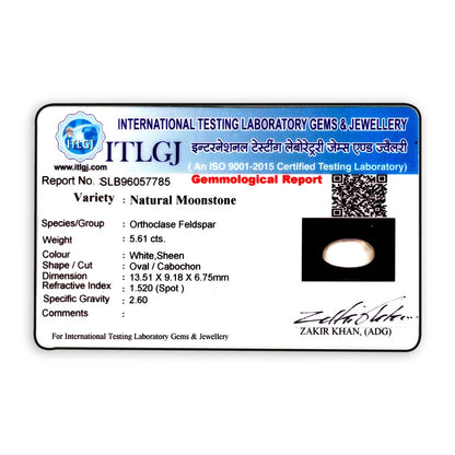 Srilankan Moonstone 5.61 Carat