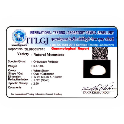 Srilankan Moonstone 5.47 Carat