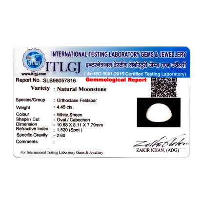 Srilankan Moonstone 4.45 Carat