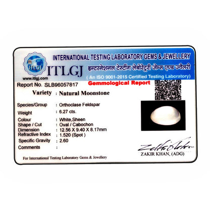 Srilankan Moonstone 6.27 Carat