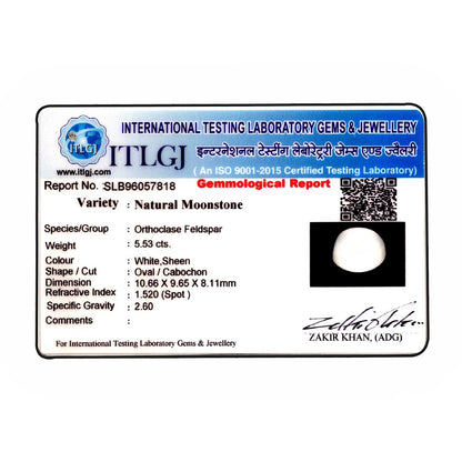 Srilankan Moonstone 5.53 Carat