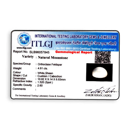 Srilankan Moonstone 4.81 Carat
