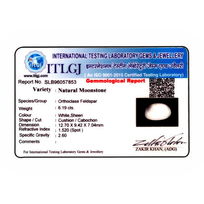 Srilankan Moonstone 6.19 Carat