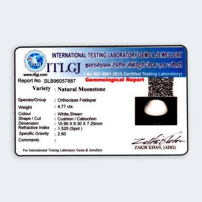 Srilankan Moonstone 4.77 Carat