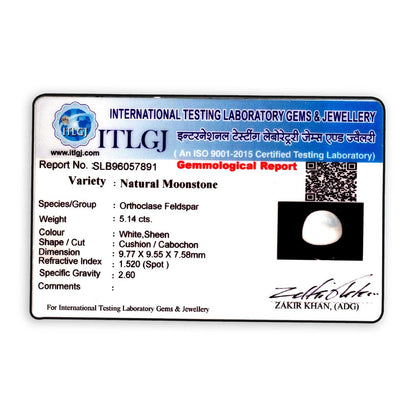 Srilankan Moonstone 5.14 Carat