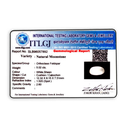 Srilankan Moonstone 5.02 Carat