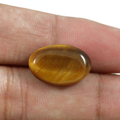 Natural Tiger Eye Gemstone Cts 11.04 Ratti 12.14