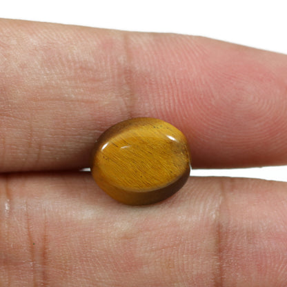 Natural Tiger Eye Gemstone Cts 6.68 Ratti 7.35