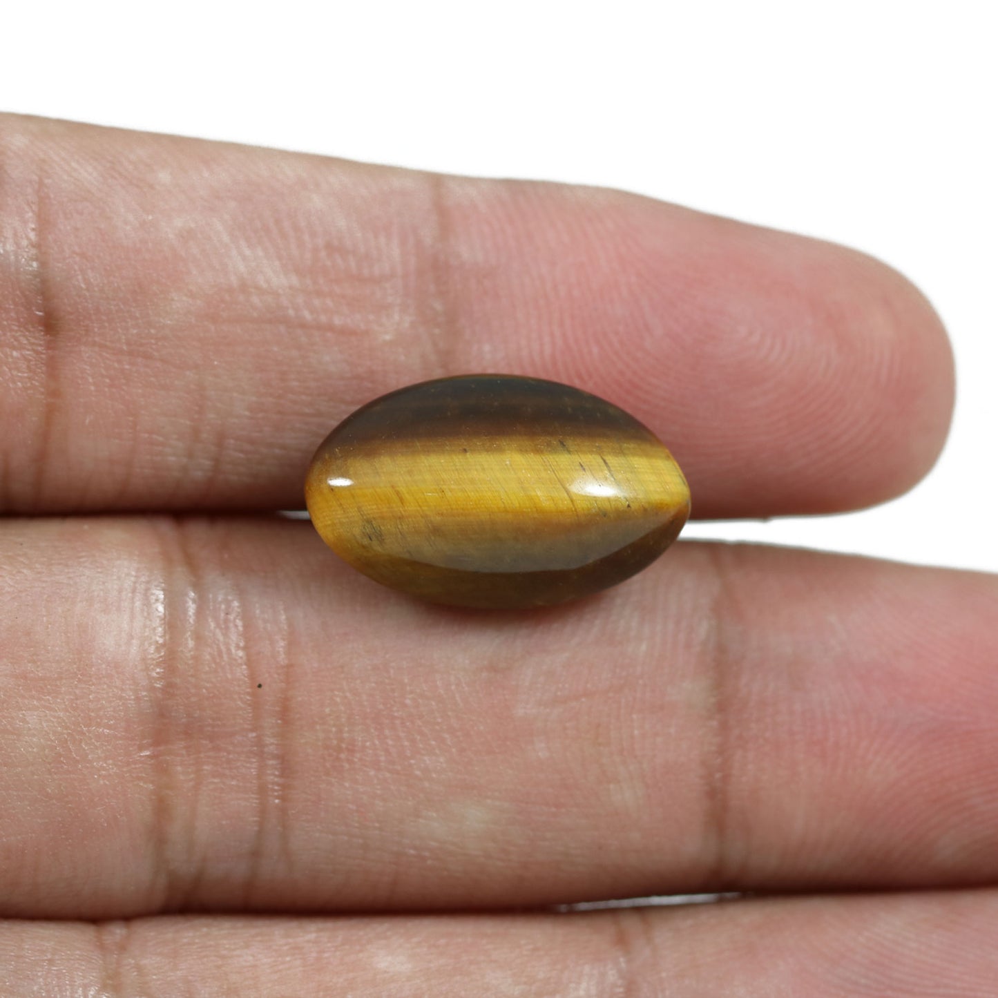 Natural Tiger Eye Gemstone Cts 12.24 Ratti 13.46