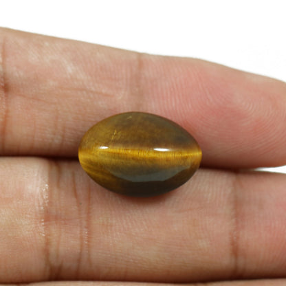 Natural Tiger Eye Gemstone Cts 13.81 Ratti 15.19
