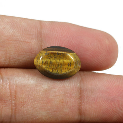 Natural Tiger Eye Gemstone Cts 9.39 Ratti 10.33