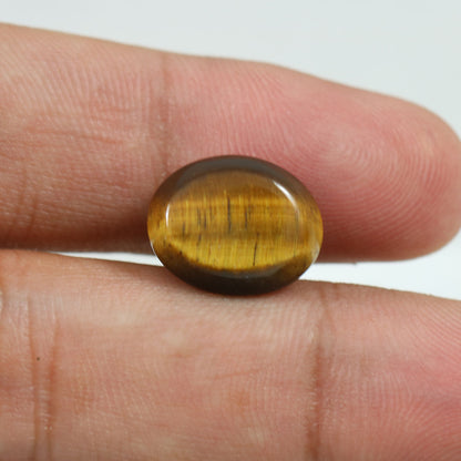Natural Tiger Eye Gemstone Cts 9.41 Ratti 10.35