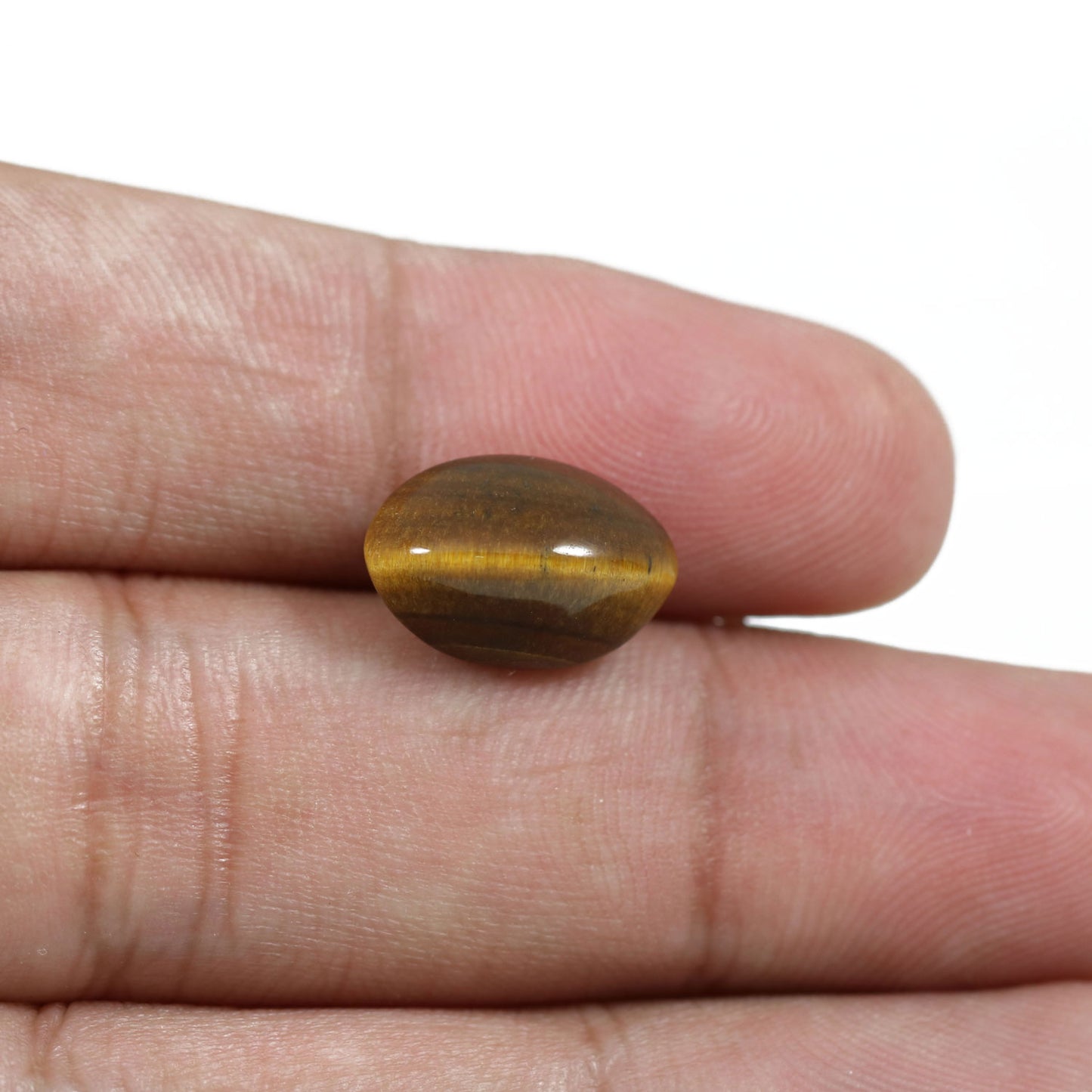 Natural Tiger Eye Gemstone Cts 6.68 Ratti 7.35