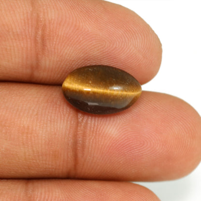 Natural Tiger Eye Gemstone Cts 5.56 Ratti 6.12