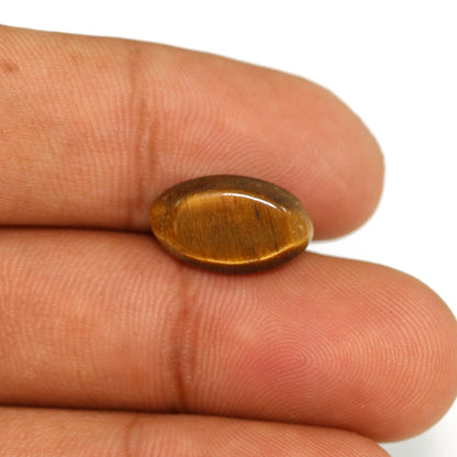 Natural Tiger Eye Gemstone Cts 5.56 Ratti 6.12