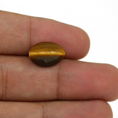 Natural Tiger Eye Gemstone Cts 6.89 Ratti 7.58
