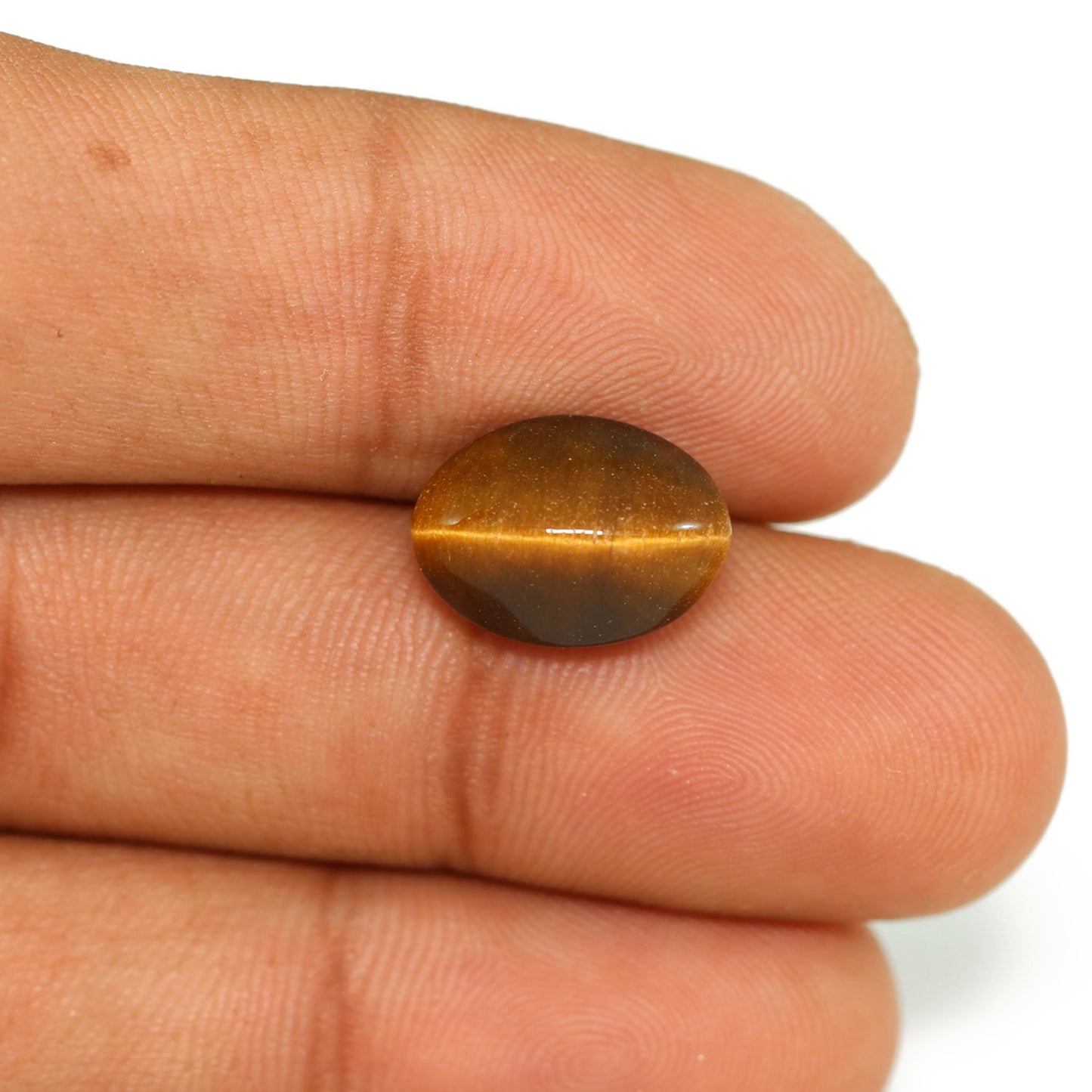 Natural Tiger Eye Gemstone Cts 6.26 Ratti 6.89