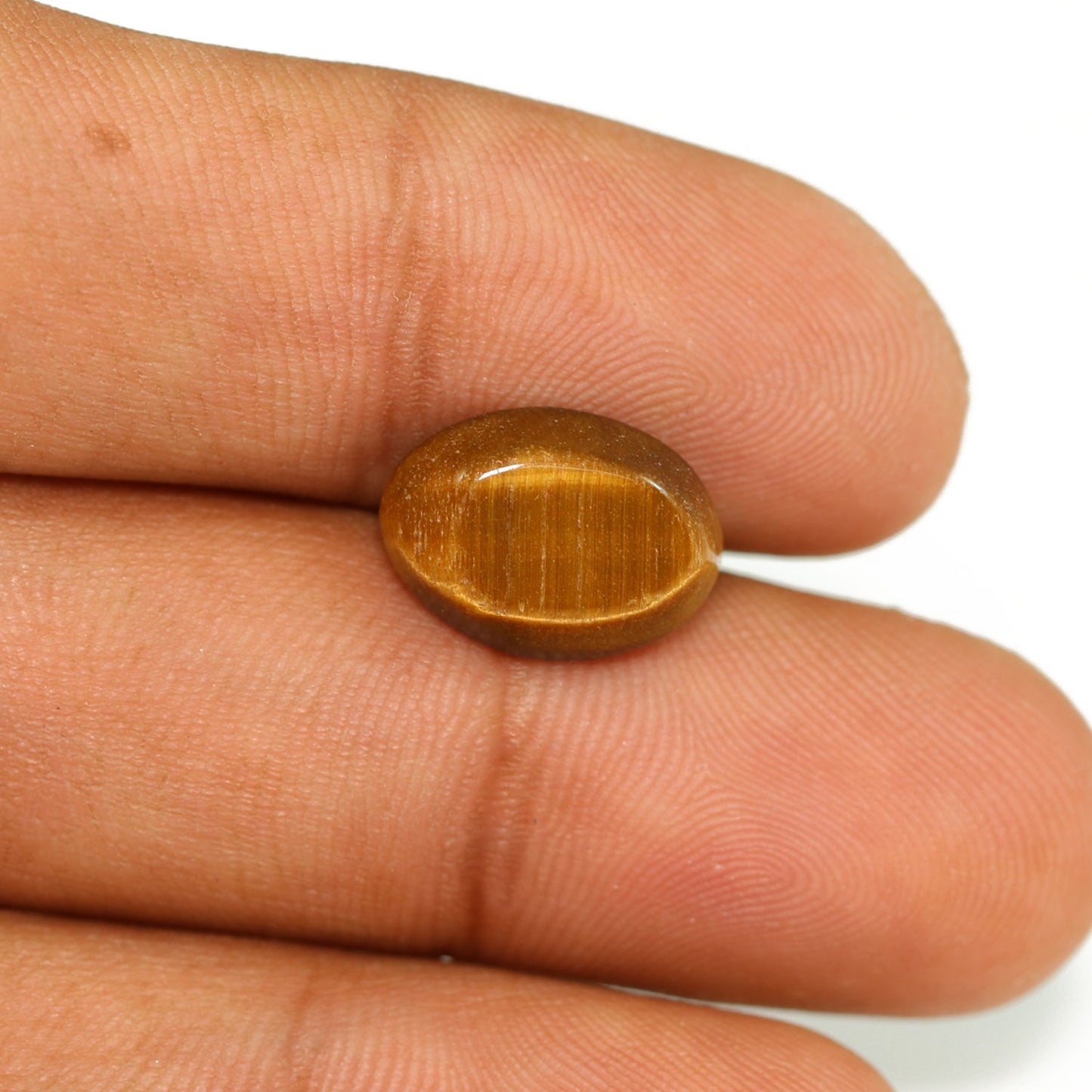 Natural Tiger Eye Gemstone Cts 6.26 Ratti 6.89