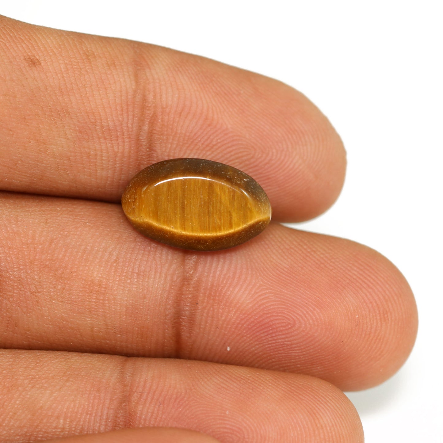 Natural Tiger Eye Gemstone Cts 7.17 Ratti 7.89