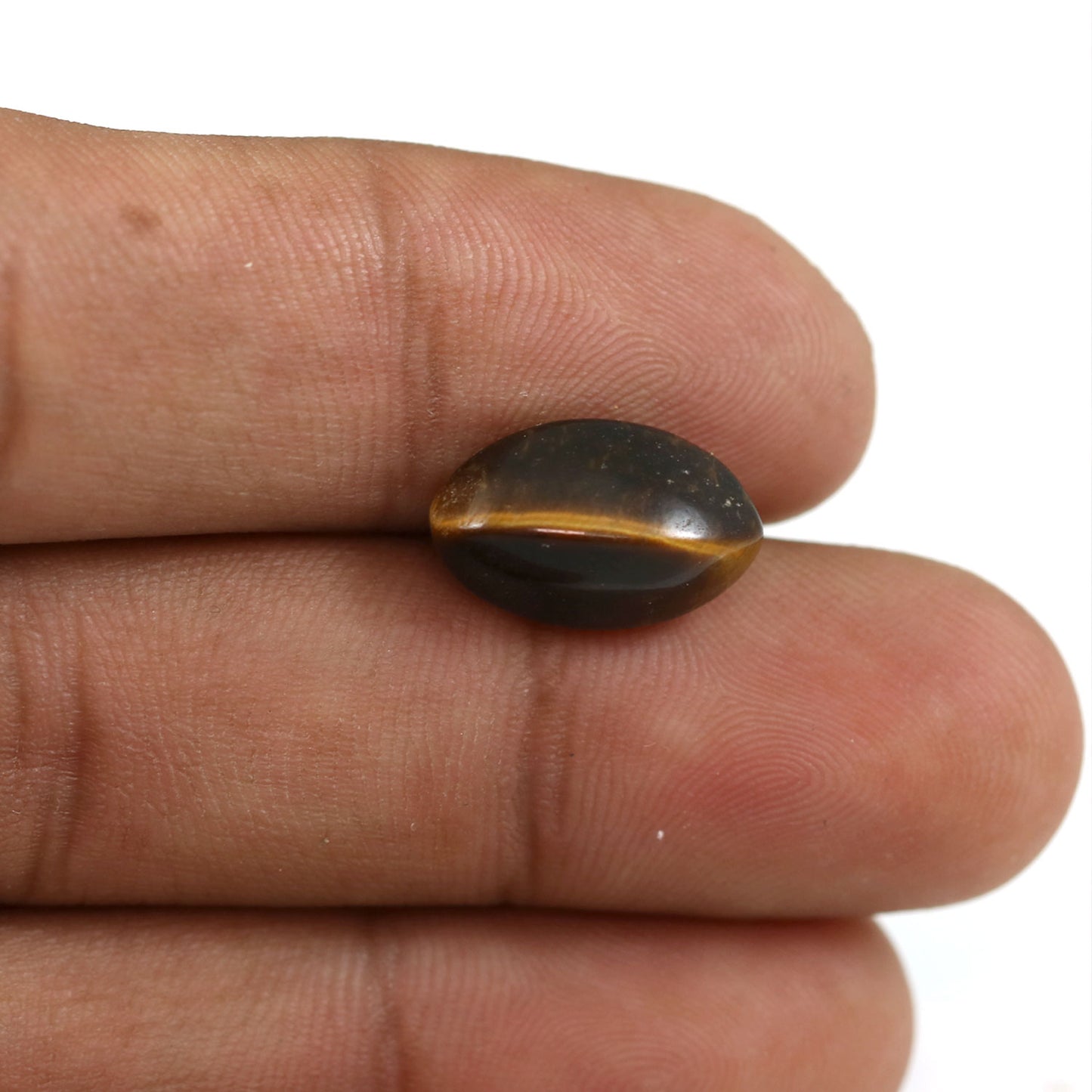 Natural Tiger Eye Gemstone Cts 6.03 Ratti 6.63