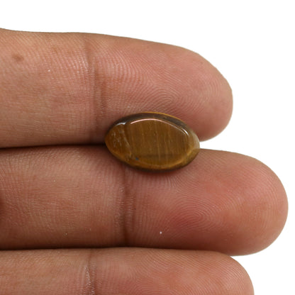 Natural Tiger Eye Gemstone Cts 6.03 Ratti 6.63