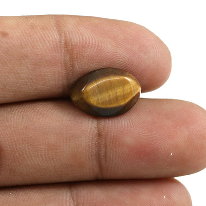Natural Tiger Eye Gemstone Cts 6.3 Ratti 6.93