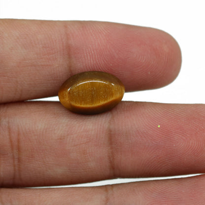 Natural Tiger Eye Gemstone Cts 7.51 Ratti 8.26