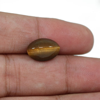 Natural Tiger Eye Gemstone Cts 7.04 Ratti 7.74