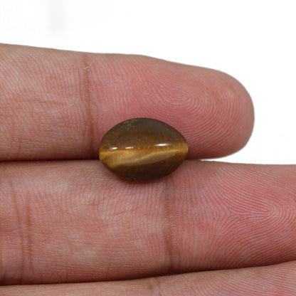 Natural Tiger Eye Gemstone Cts 6.82 Ratti 7.5