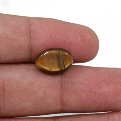 Natural Tiger Eye Gemstone Cts 6.82 Ratti 7.5