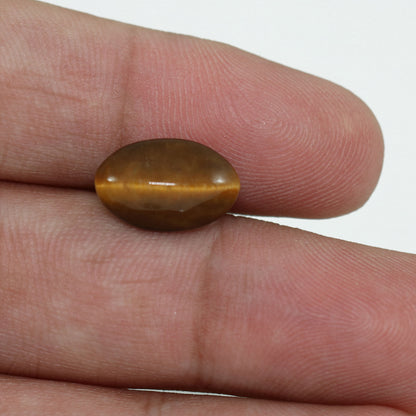Natural Tiger Eye Gemstone Cts 5.56 Ratti 6.12