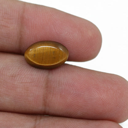 Natural Tiger Eye Gemstone Cts 5.56 Ratti 6.12