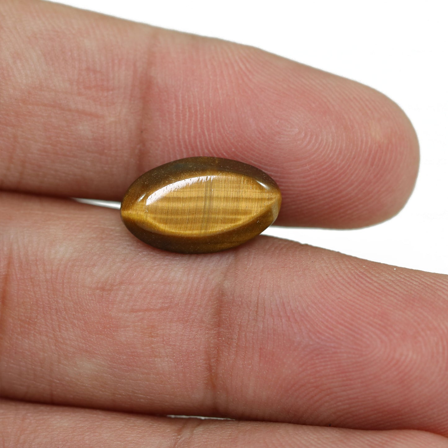 Natural Tiger Eye Gemstone Cts 5.73 Ratti 6.3