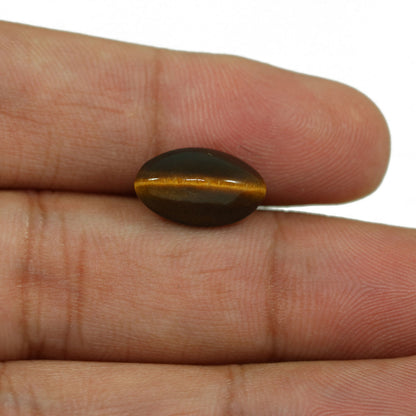 Natural Tiger Eye Gemstone Cts 5.6 Ratti 6.16