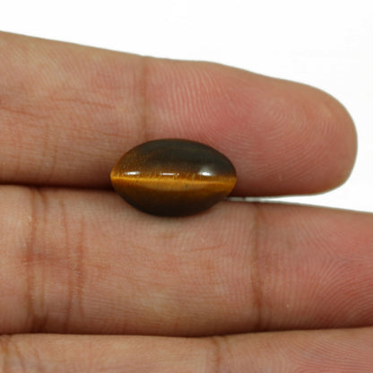 Natural Tiger Eye Gemstone Cts 6.38 Ratti 7.02