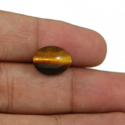 Natural Tiger Eye Gemstone Cts 6.67 Ratti 7.34