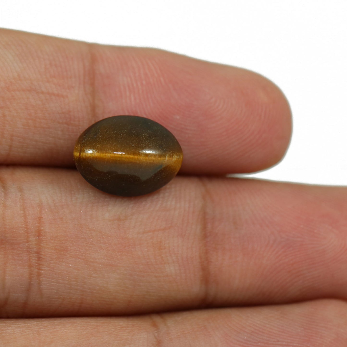 Natural Tiger Eye Gemstone Cts 7.65 Ratti 8.42